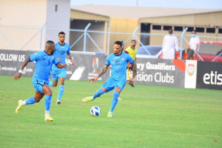 Diogo Acosta em ação nos Emirados Árabes (Foto: Dibba Al Fujairah)