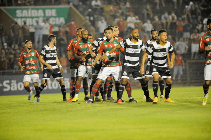 Portuguesa ficou no empate contra o XV de Piracicaba (Foto: Dorival Rosa/Portuguesa)