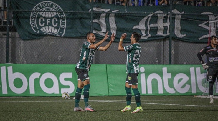 Clayton: anotou seus primeiros gols com a camisa do Coxa