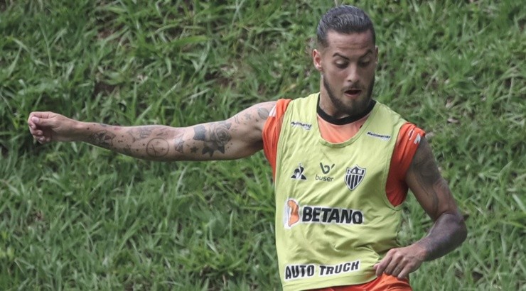 Foto: Pedro Souza/Atlético - Guga é criticado por vários torcedores.