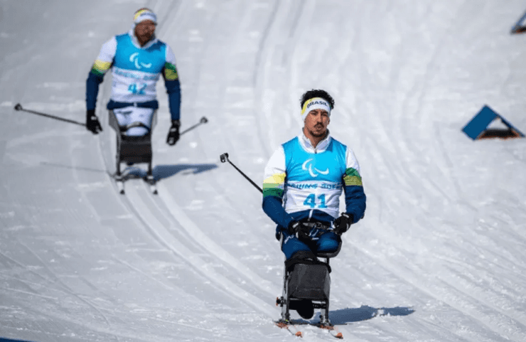 Foto: Ale Cabral/CPB - O brasileiro Guilherme Cruz Rocha terminou a prova de longa distância na 19ª posição