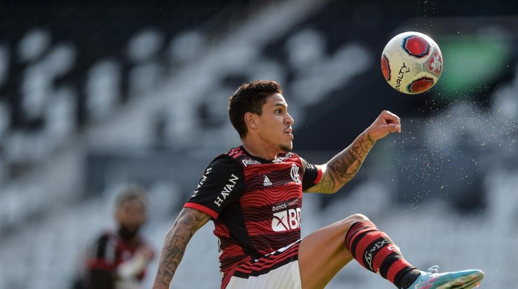 Landim definiu o valor para vender Pedro ao Palmeiras. Foto: Thiago Ribeiro/ AGIF