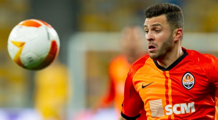 (Photo by Stanislav Vedmid/DeFodi Images via Getty Images) - Centroavante é o camisa 10 do Shakthar Donetsk.
