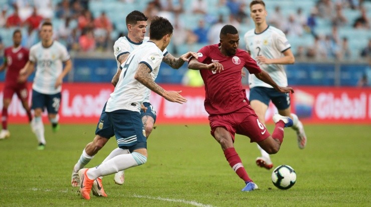 Guilherme Hahn/AGIF - Jogador em ação pela Argentina