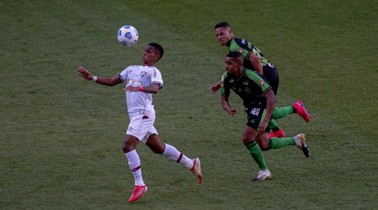  Alessandra Torres/AGIF - Kayky em atuação pelo Tricolor