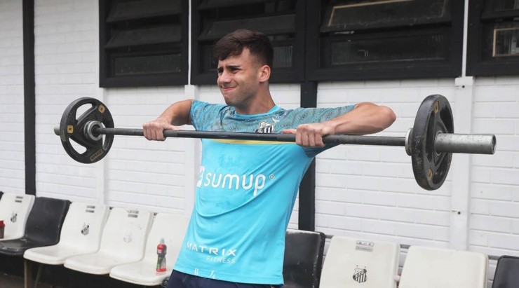 Sandro é o nvo reforço do Atlético.Foto: Pedro Ernesto Guerra Azevedo/Santos FC