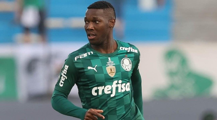 Foto: Cesar Greco/Palmeiras/Divulgação - Patrick de Paula: volante do Palmeiras interessa ao Botafogo