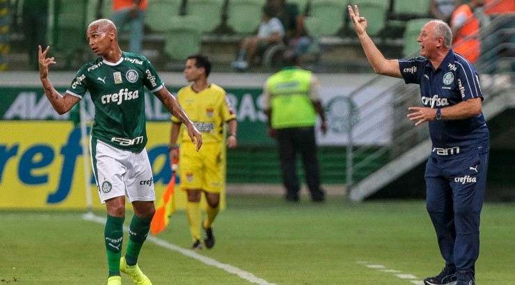  Foto: Ale Cabral/AGIF - Felipão trabalhou com Deyverson no Palmeiras.