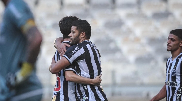 O Atlético Mineiro venceu a Caldense por 2 a 0 no Mineirão. Foto: Pedro Souza/ Atlético Mineiro