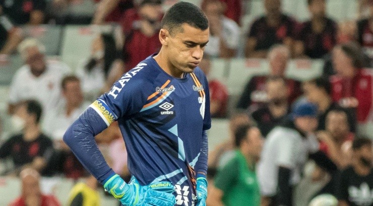 Foto: Robson Mafra/AGIF - Santos falhou na derrota do CAP.