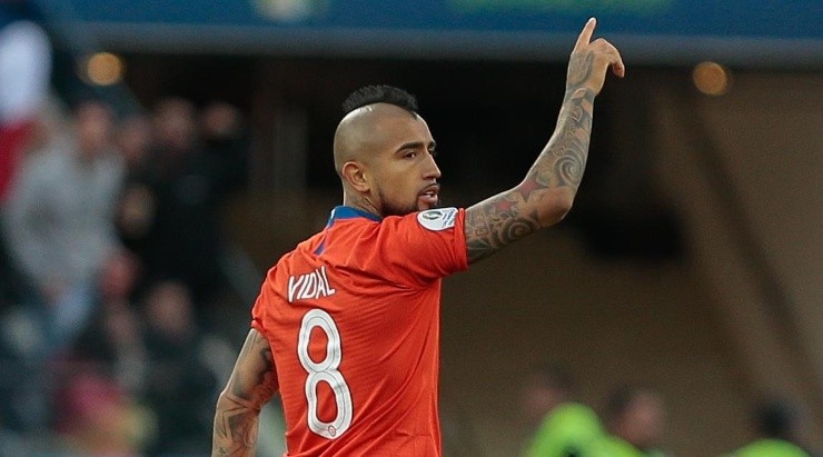 Foto: Marcello Zambrana/AGIF - Vidal é desejado pelos torcedores do Flamengo.