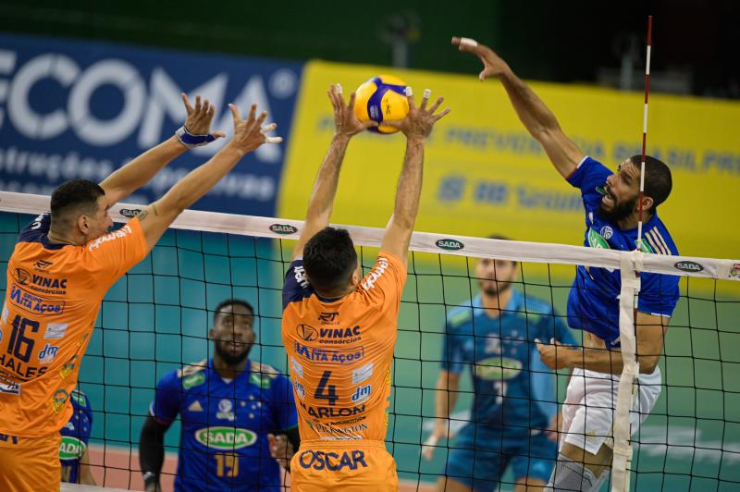 Foto: Divulgação/ Superliga - Sada Cruzeiro e Farma Conde Vôlei - São José abrem as quartas de final 