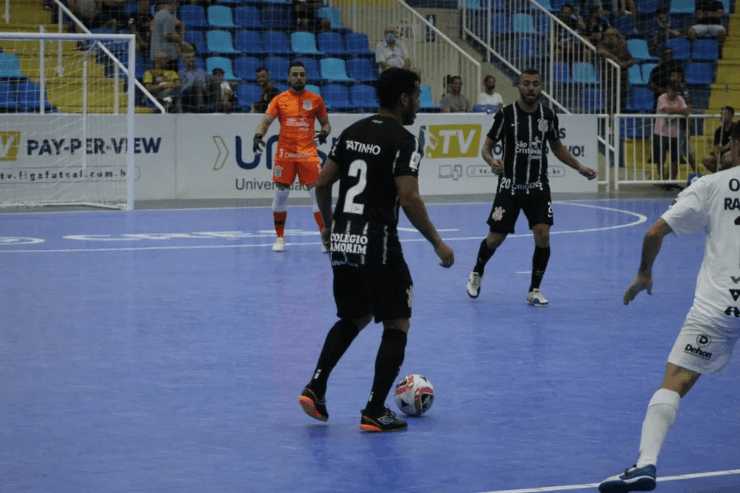 Foto: João Duarte/Divulgação - Tubarão x Corinthians futsal LNF 2022 