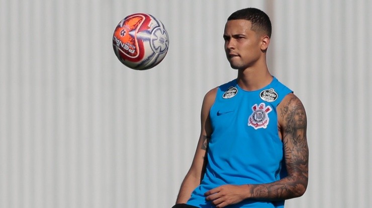 Marcello Zambrana/AGIF - Thiaguinho em treino pelo Timão Marcello Zambrana/AGIF - Thiaguinho em treino pelo Timão