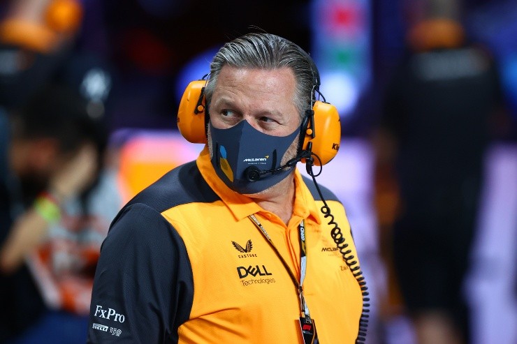  Dan Istitene - Formula 1/Formula 1 via Getty Images - Zak Brown, chefe da McLaren