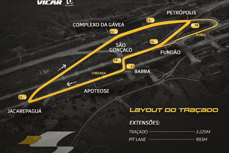 Imagem Vcar Stock Car Motorsport - Imagem do traçado