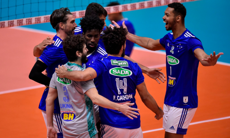 O Sada Cruzeiro derrotou o Fiat/Minas e ganhou seu 11º título seguido do Mineiro (Twitter/sadacruzeiro)