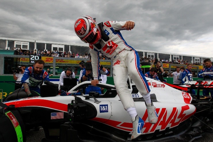 Hass teve um bom rendimento nesta Sprint Race. Alessio De Marco/LiveMedia/NurPhoto via Getty Images