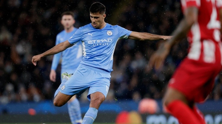 Foto: David S. Bustamante/Soccrates/Getty Images/Reino Unido - Nas quartas, o City, de Rodri, eliminou o Atlético de Madrid