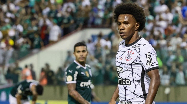 Willian é um dos nomes que pode deixar o Corinthians em 2023 afirmou Neto. Foto:     Marcello Zambrana/AGIF