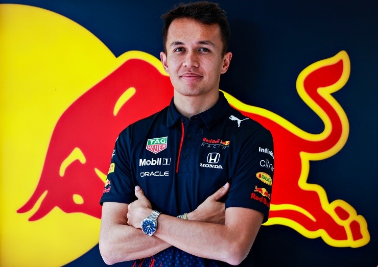 Mark Thompson/Getty Images - Albon, enquanto piloto da Red Bull