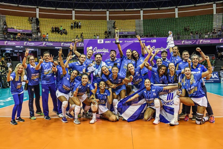 O Itambé/Minas é tetracampeão da Superliga Feminina - Foto: Wander Roberto/Inovafoto/CBV