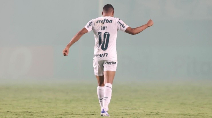 Rony foi bastante elogiado pelo dirigente Cícero de Souza. Foto: César Greco/ Palmeiras