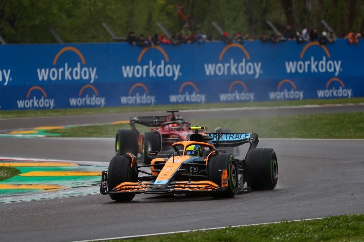 McLaren e Ferrari no GP da Itália - Alessio De Marco/LiveMedia/NurPhoto via Getty Images