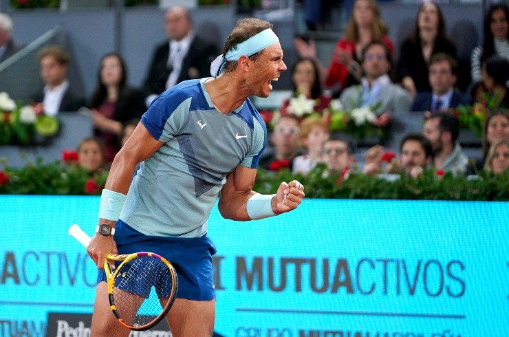 Mateo Villalba/Quality Sport Images/Getty Images - Rafael Nadal estreou com vitória em Madrid