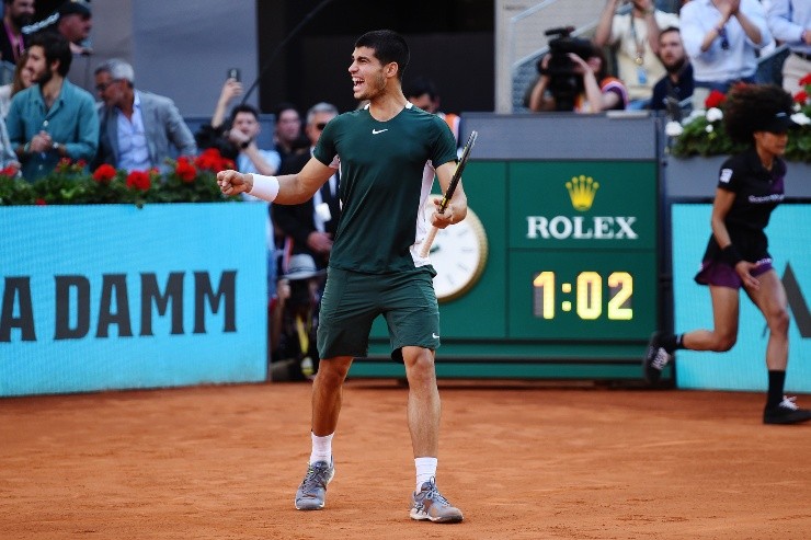 Denis Doyle/Getty Images - Alcaraz conquista mais um título na carreira