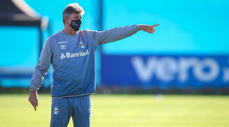 Foto: Lucas Uebel/Grêmio/Divulgação - Renato Portaluppi: nome do técnico voltou à pauta entre a torcida