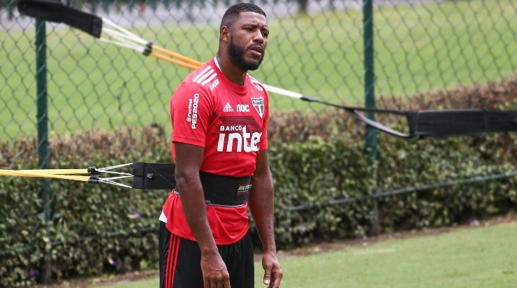 Marcello Zambrana/AGIF - Jucilei no SPFC. 