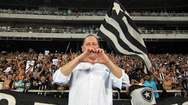 Foto: Vitor Silva/Botafogo/Divulgação - John Textor: investidor se empolgou com a torcida botafoguense