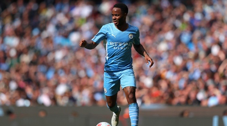 Foto: Alex Livesey/Getty Images/Inglaterra - Sterling: atacante tem só mais um ano de contrato no City
