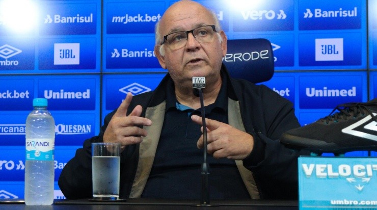 Foto: Rodrigo Fatturi/Grêmio/Divulgação - Bolzan: não descarta acerto com o meio-campista