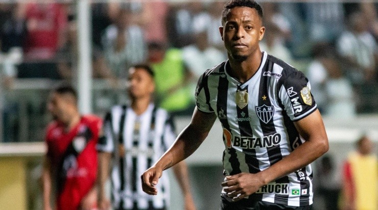 Foto: Fernando Moreno/AGIF - Keno: atacante segue se recuperando de lesão Foto: Fernando Moreno/AGIF - Keno: atacante segue se recuperando de lesão