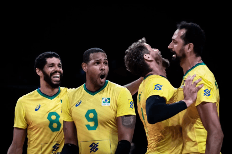 Brasil vence Polônia e é campeão da Liga das Nações de Vôlei (Foto: Twitter/@Volleyballworld)