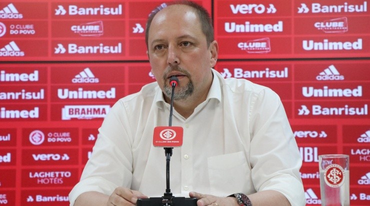 Foto: Ricardo Duarte/Internacional/Divulgação - Barcellos: presidente atualizou as negociações do Colorado