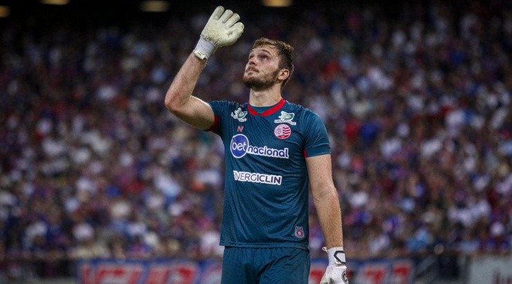 Foto: Lucas Emanuel/AGIF - Lucas Perri: vem se destacando com a camisa do Náutico