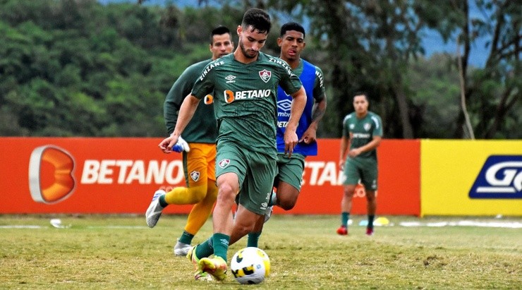 Foto: Mailson Santana/Fluminense FC/Divulgação - Martinelli: volante entrou no radar do futebol árabe