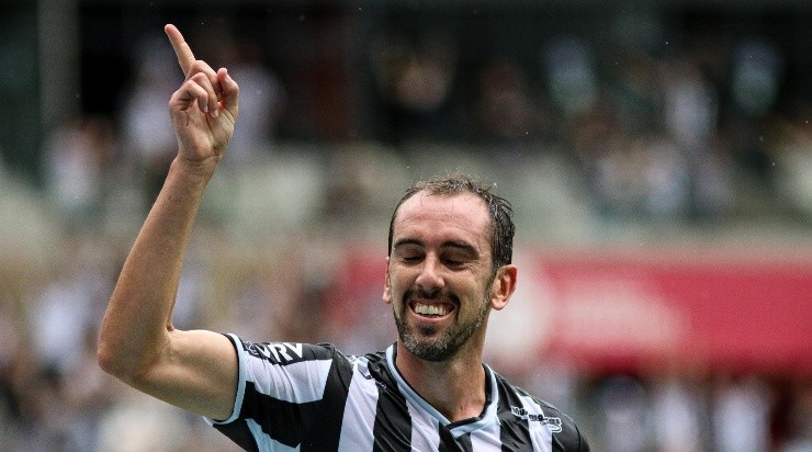 Godín deve rescindir com o Atlético para jogar no time do Vélez Sarsfield. Foto:Fernando Moreno/AGIF