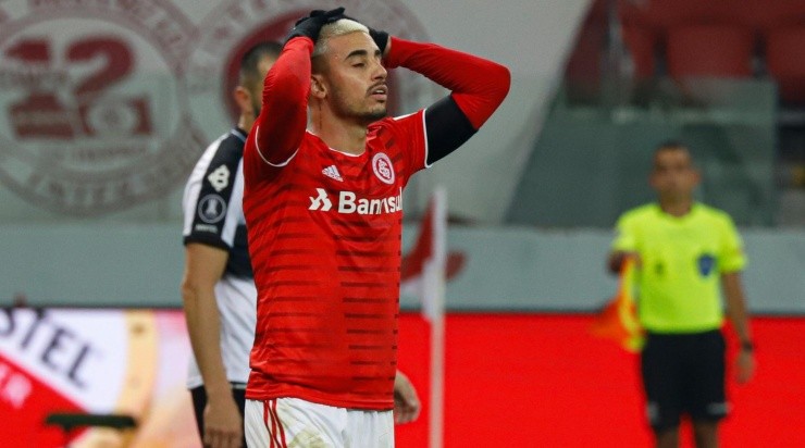 Maxi Franzoi/AGIF - Galhardo em ação pelo Inter. 