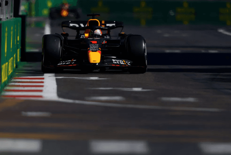 Max Verstappen no GP do Azerbaijão — Foto: Getty Images