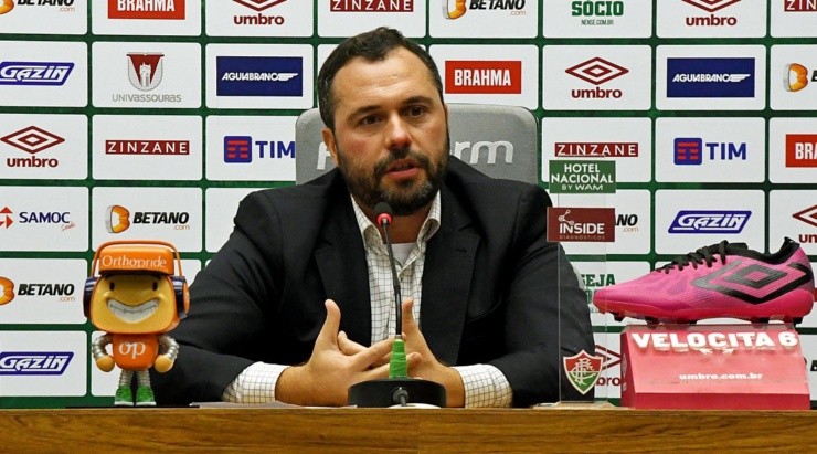Foto: Mailson Santana/Fluminense FC/Divulgação - Bittencourt: presidente confirmou necessidade do Clube realizar uma venda