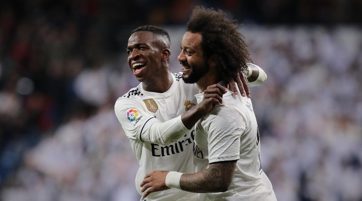 (Photo by Gonzalo Arroyo Moreno/Getty Images) - Dupla de brasileiros se aproximou no Real Madrid. (Photo by Gonzalo Arroyo Moreno/Getty Images) - Dupla de brasileiros se aproximou no Real Madrid.