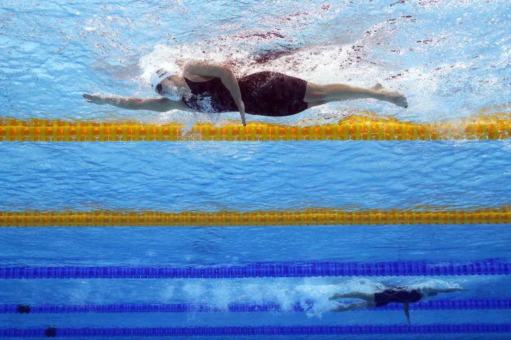 Viviane Junglbut durante o Mundial de Budapeste — Foto: Maddie Meyer /Getty Images Viviane Junglbut durante o Mundial de Budapeste — Foto: Maddie Meyer /Getty Images