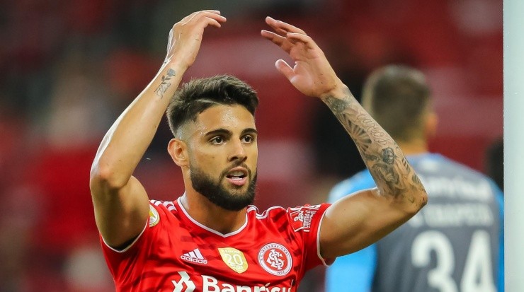 Foto: Pedro H. Tesch/AGIF - Yuri Alberto também jogou pelo Internacional. Foto: Pedro H. Tesch/AGIF - Yuri Alberto também jogou pelo Internacional.