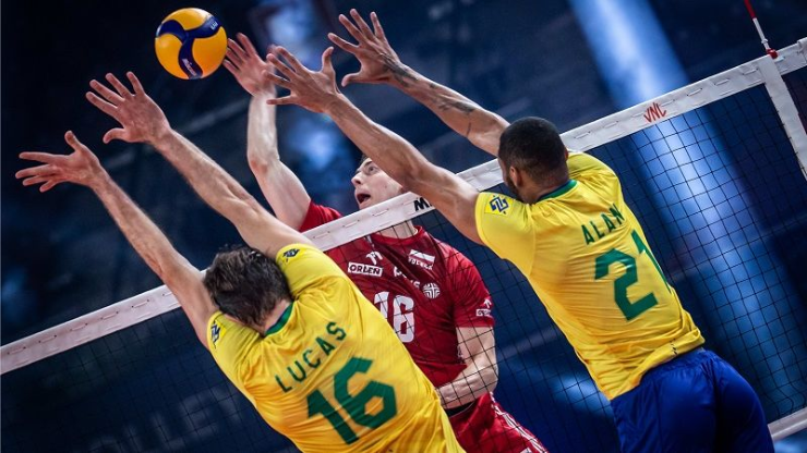 Equipe brasileira soma a terceira derrota na competição. Foto: Divulgação/FIVB