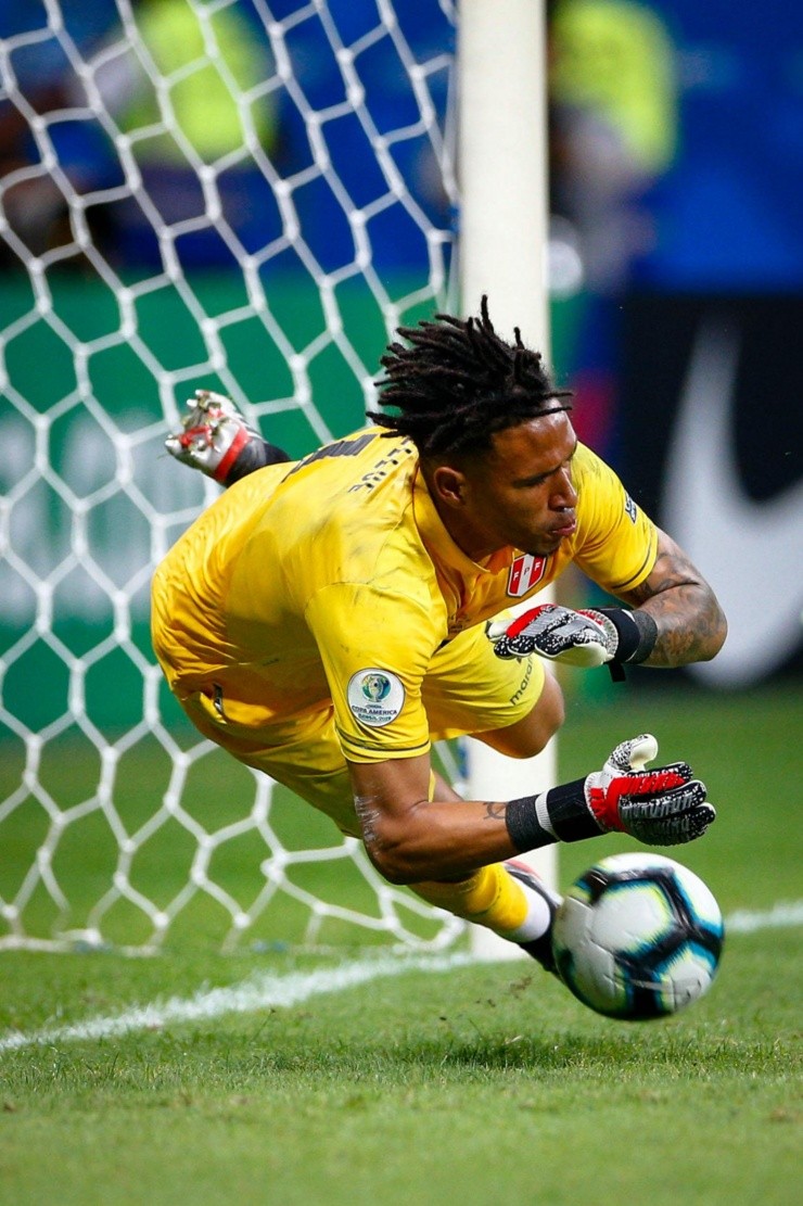 Thiago Calil/AGIF - Gallese pela seleção peruana.