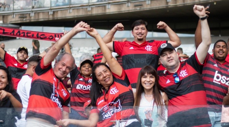 Fernando Moreno/AGIF - Torcida do Flamengo. Fernando Moreno/AGIF - Torcida do Flamengo.
